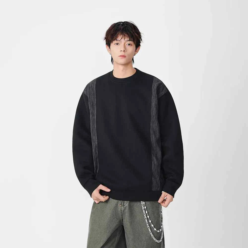 Y2K Retro Patchwork Heavyweight Sweatshirt