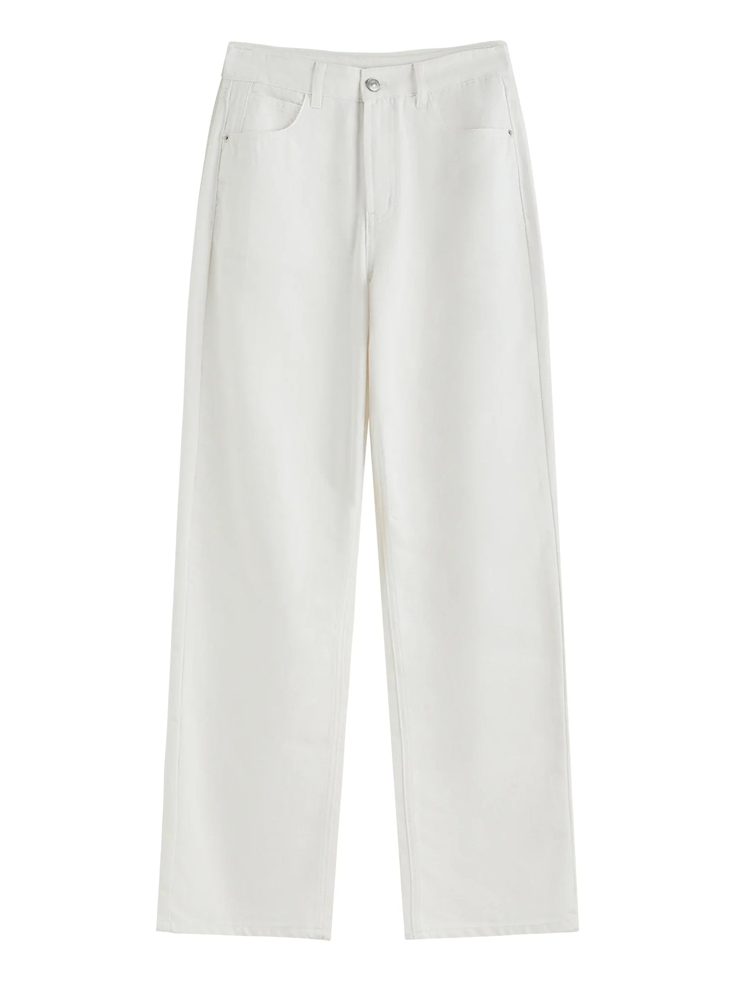 Women Cool Chic Minimalist High Waist Summer Jeans - Luxuryurbanwear