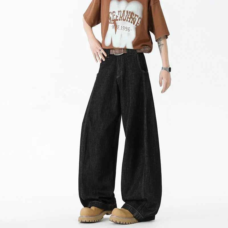 Vintage High-Quality Denim Wide Leg Jeans