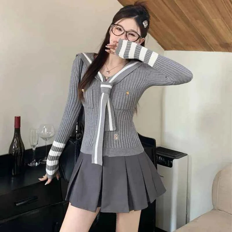 Cozy Vintage V-Neck Knit Cardigan