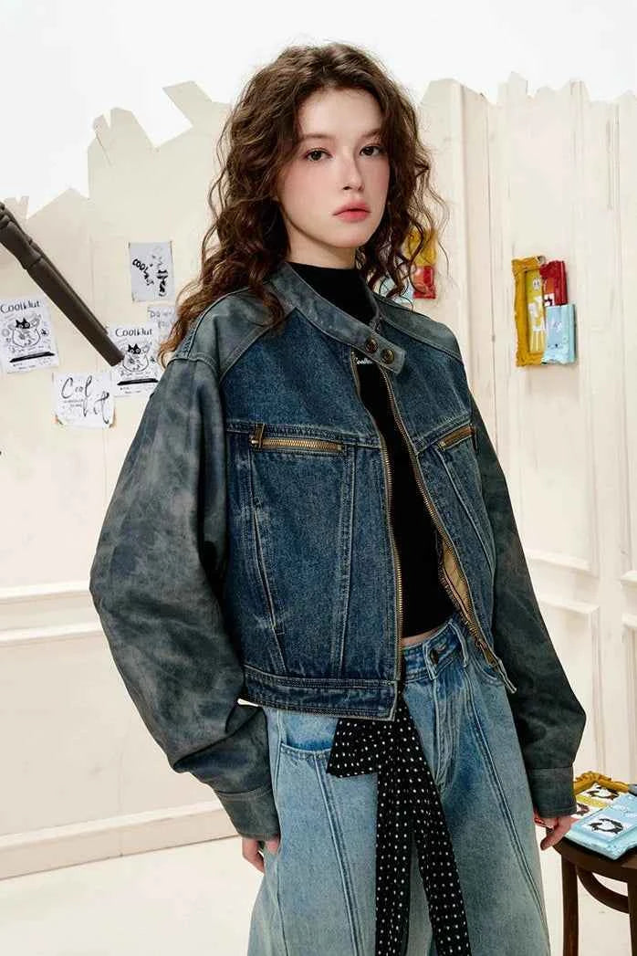 Signature American Hip Hop Denim Jacket