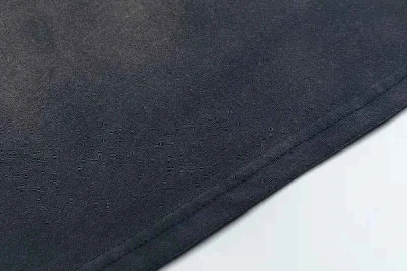 Oversized Streetwear Grunge Embroidered Patch T-Shirt