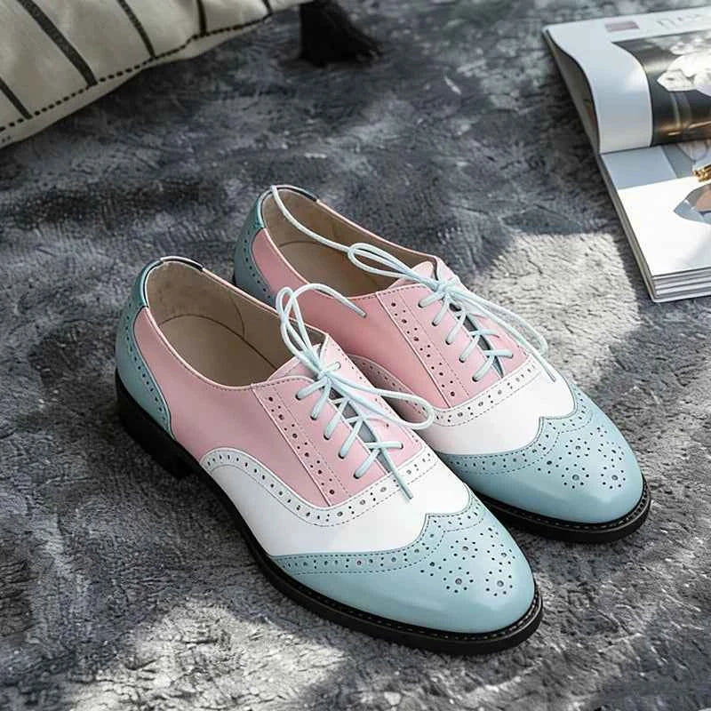 Luxuryurbanwear Genuine Leather Oxfords - Unisex Handcrafted "Core-Classic" Dress Shoes