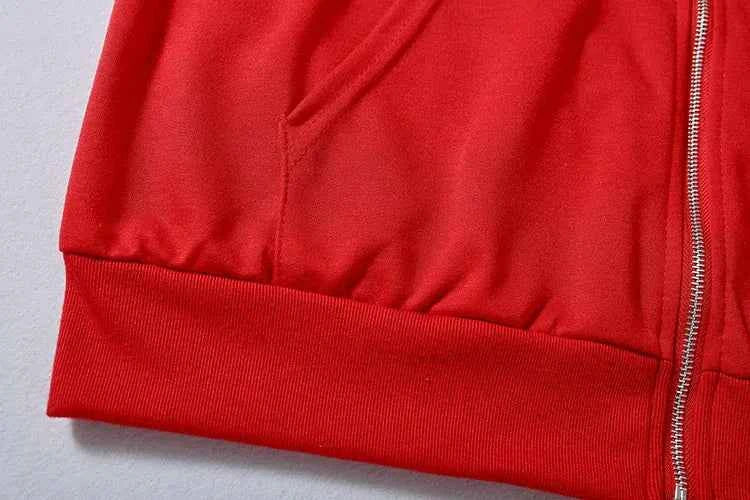 Zip Up Hoodie Bone Chill