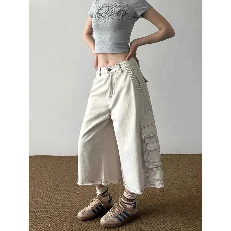 Streetwear American Style Oversized Cargo Pants