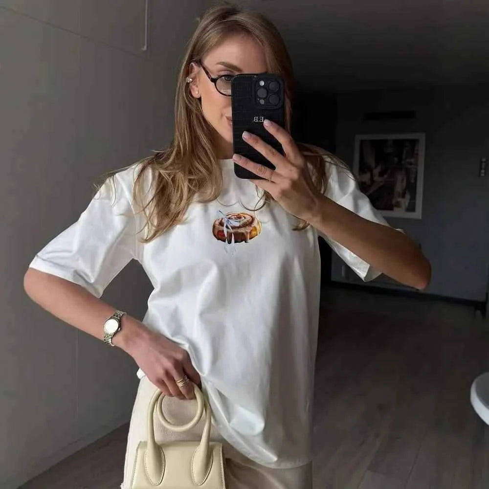 High Quality Printed Y2K Loose T-Shirt