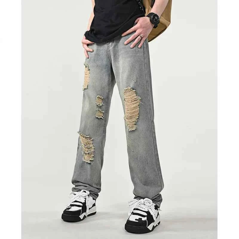 Vintage American Style High Street Vibe Jeans