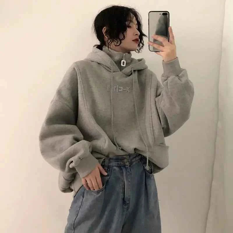 Thick Velvet Cool Winter Hoodie