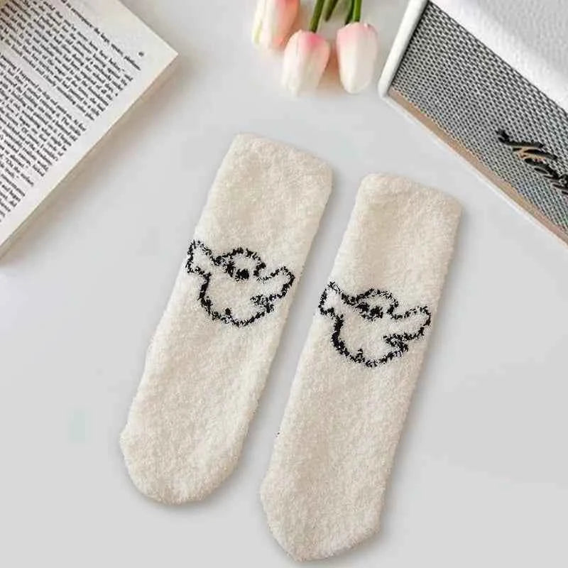 Funny Kawaii Halloween Cartoon Socks