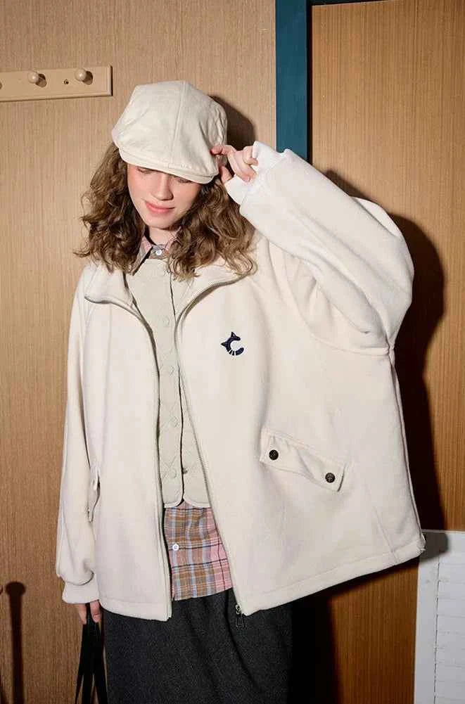 Women American Lazy Style Oversized Spring Jacket