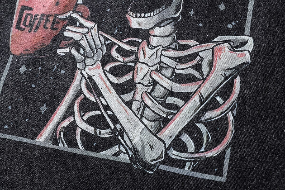 Staying Alive Skeleton T-Shirt