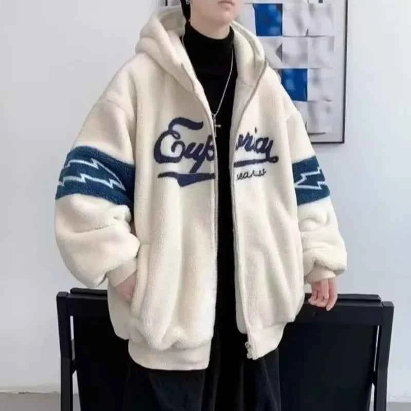 Thickened Korean Style Lamb Furr Jacket