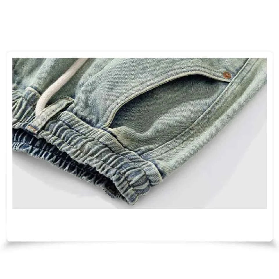Streatwear Vintage Loose Fit Straight Leg Jeans