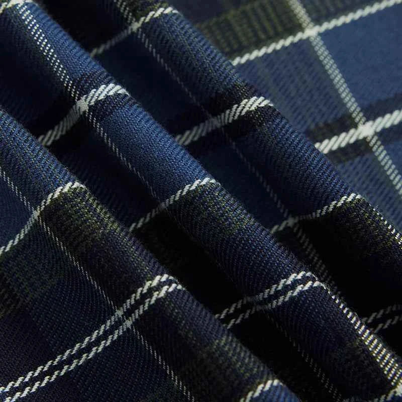 American Classic Oversized Plaid Casual Shirt