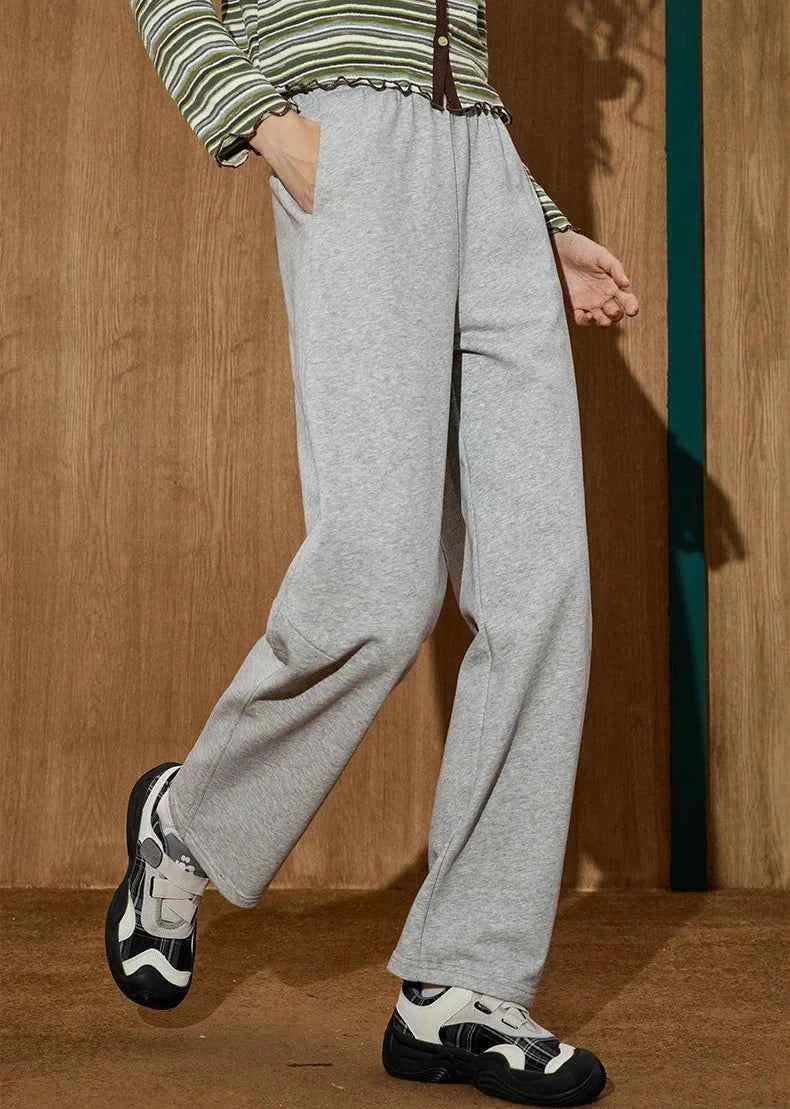 Y2K Stylish High Waist Wide Leg Sweatpants