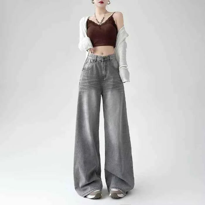 Y2K Vintage Loose Fit Denim Jeans