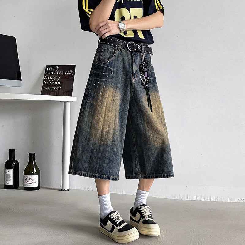 Trend-Ready Original Gradient Washed Jorts