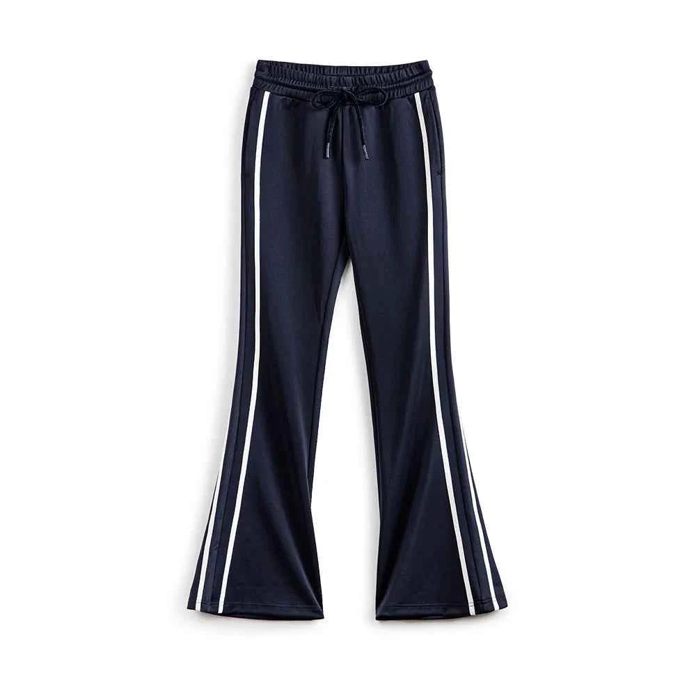 Navy Drawstring Casual Sports Sweatpants