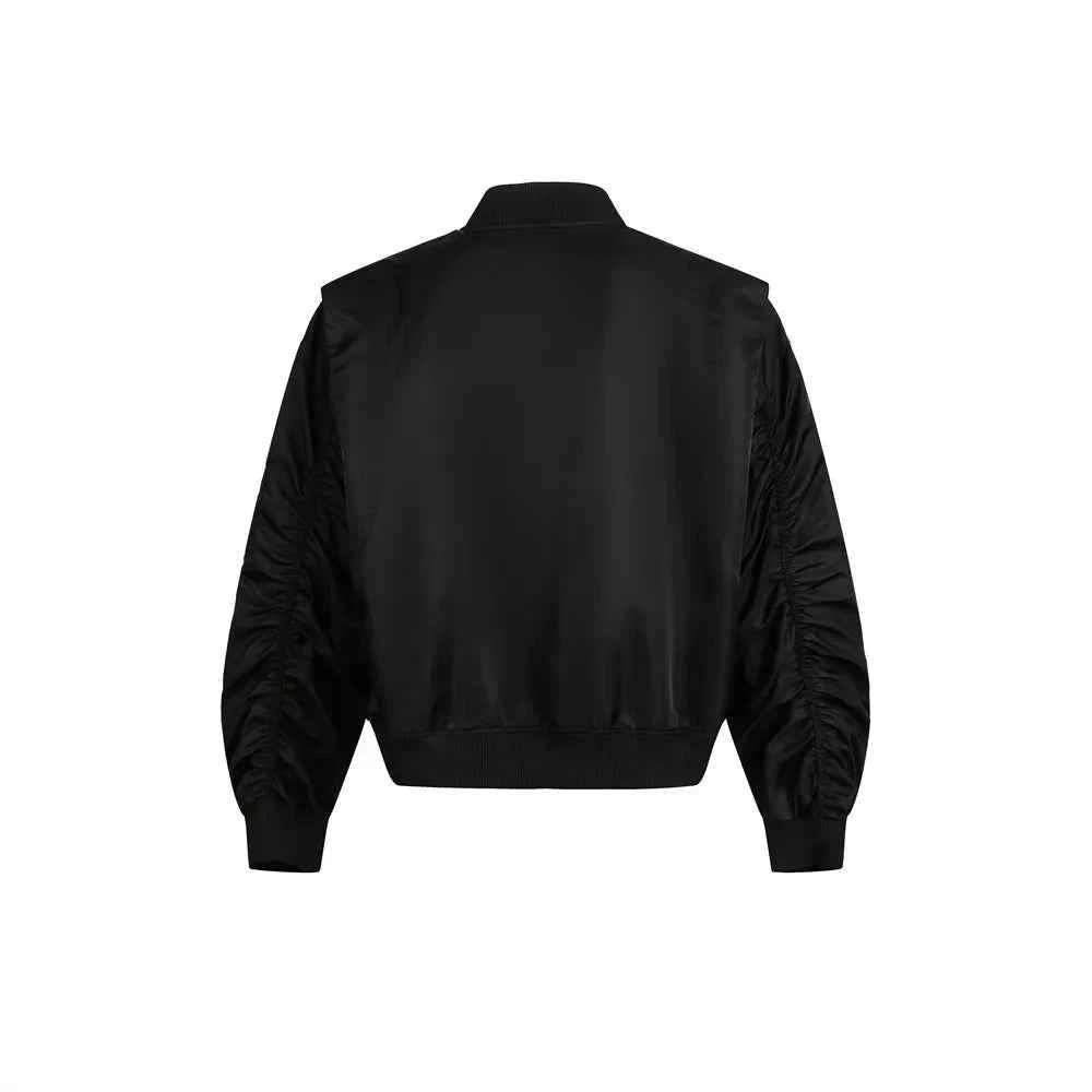 Retro Badge Safari Style Embroidered Bomber Jacket
