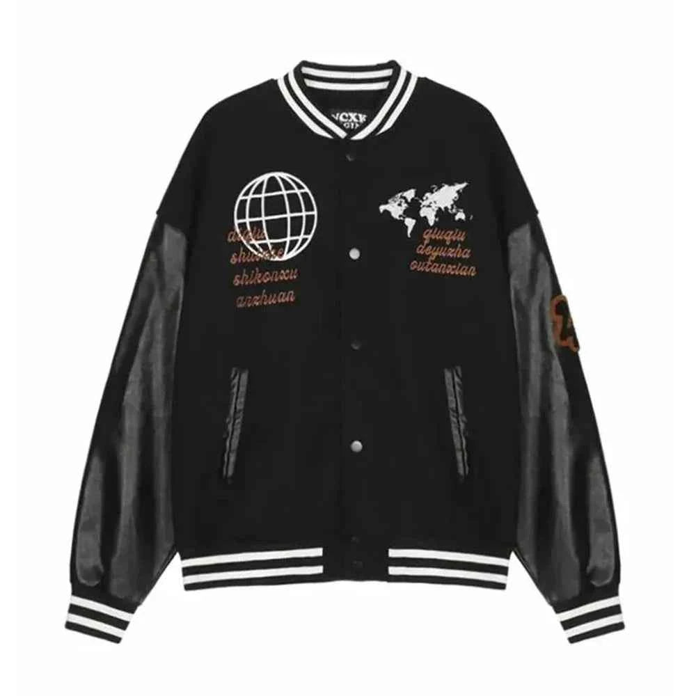 Retro American Style Baseball Versatile Jacket
