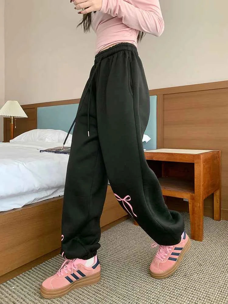 Women Oversize Drawstring Casual Jogger