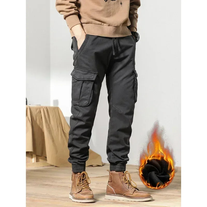 Slim Fit Elastic Ankle Pants