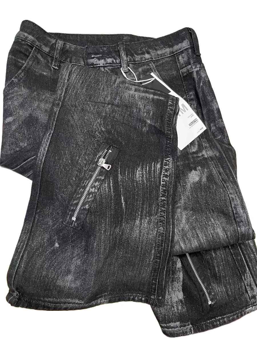 Premium Black Micro Flared Jeans