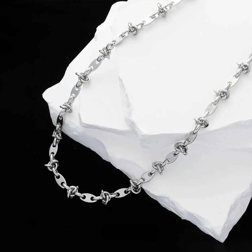 Luxury Stainless Steel Splicing Necklace