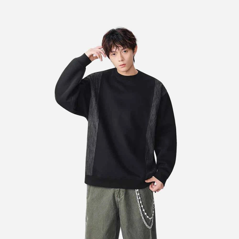 Y2K Retro Patchwork Heavyweight Sweatshirt