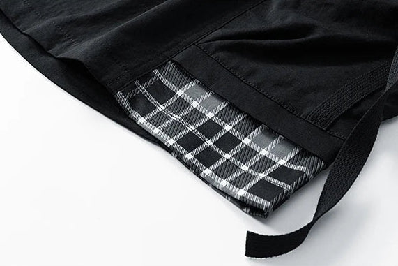 Plaid Cargo Shorts