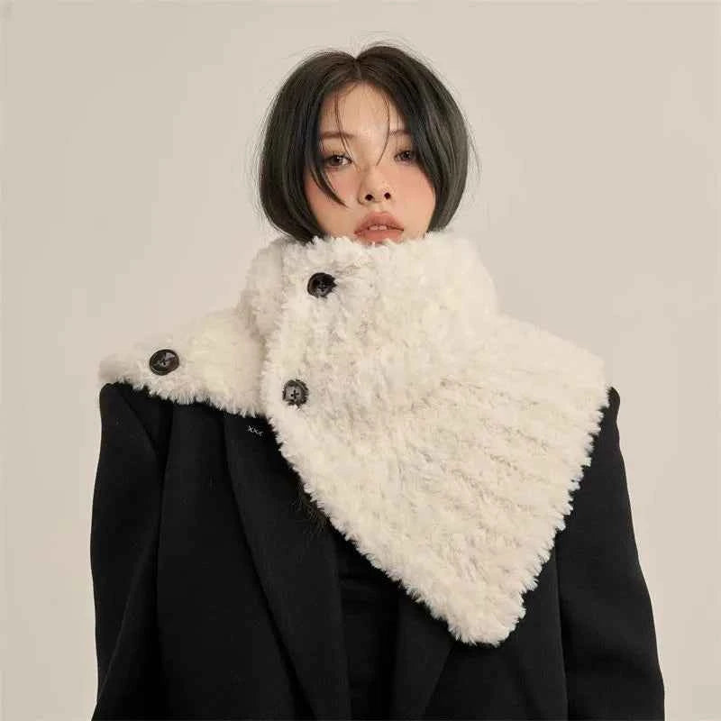 Winter Button for Advanced Furry Scarf