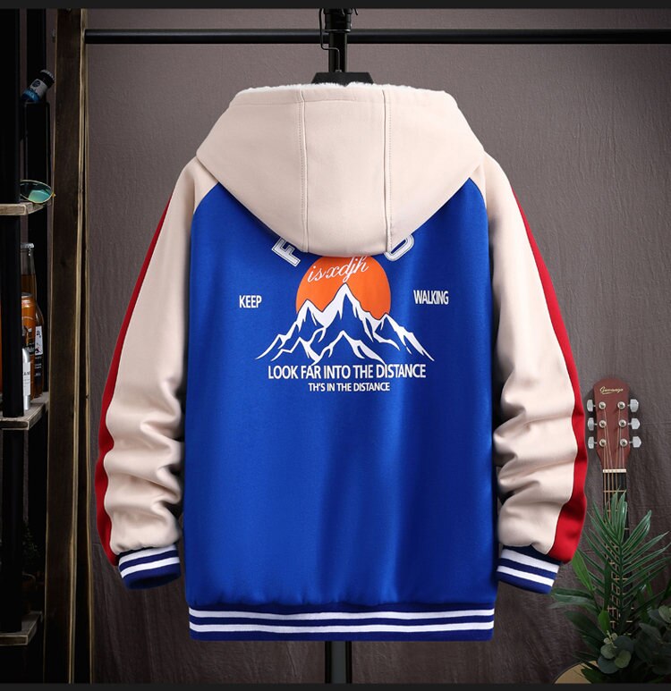 XDJH Hooded Varsity Jacket