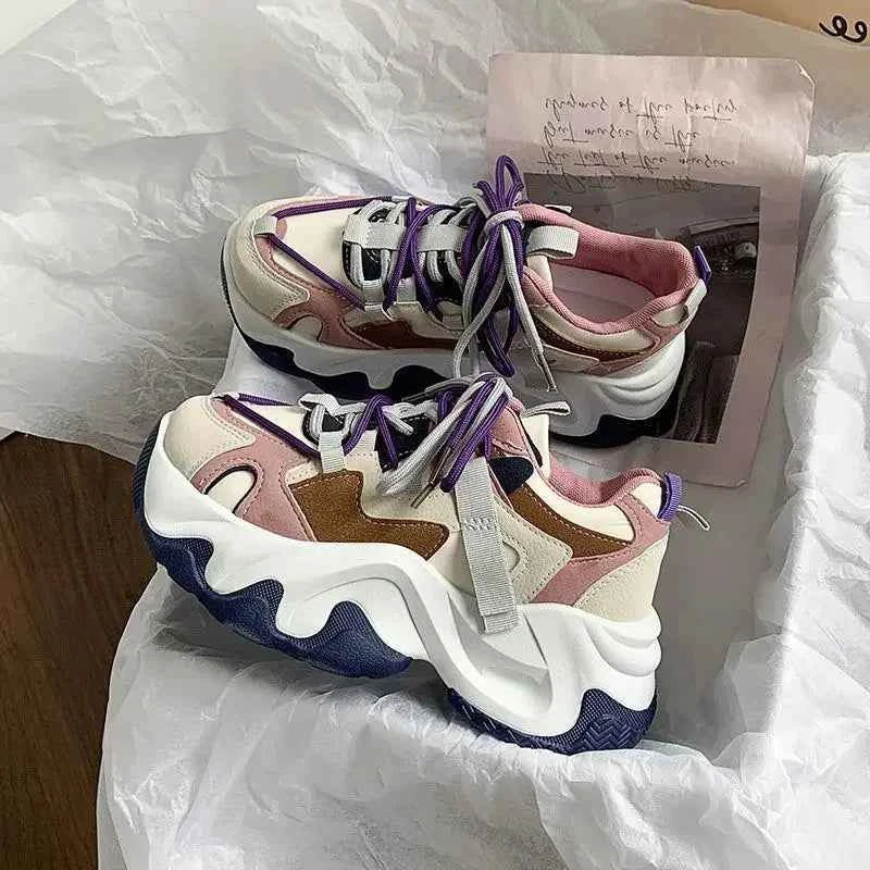 Luxury Thick-Soled Height Increasing Running Sneaker