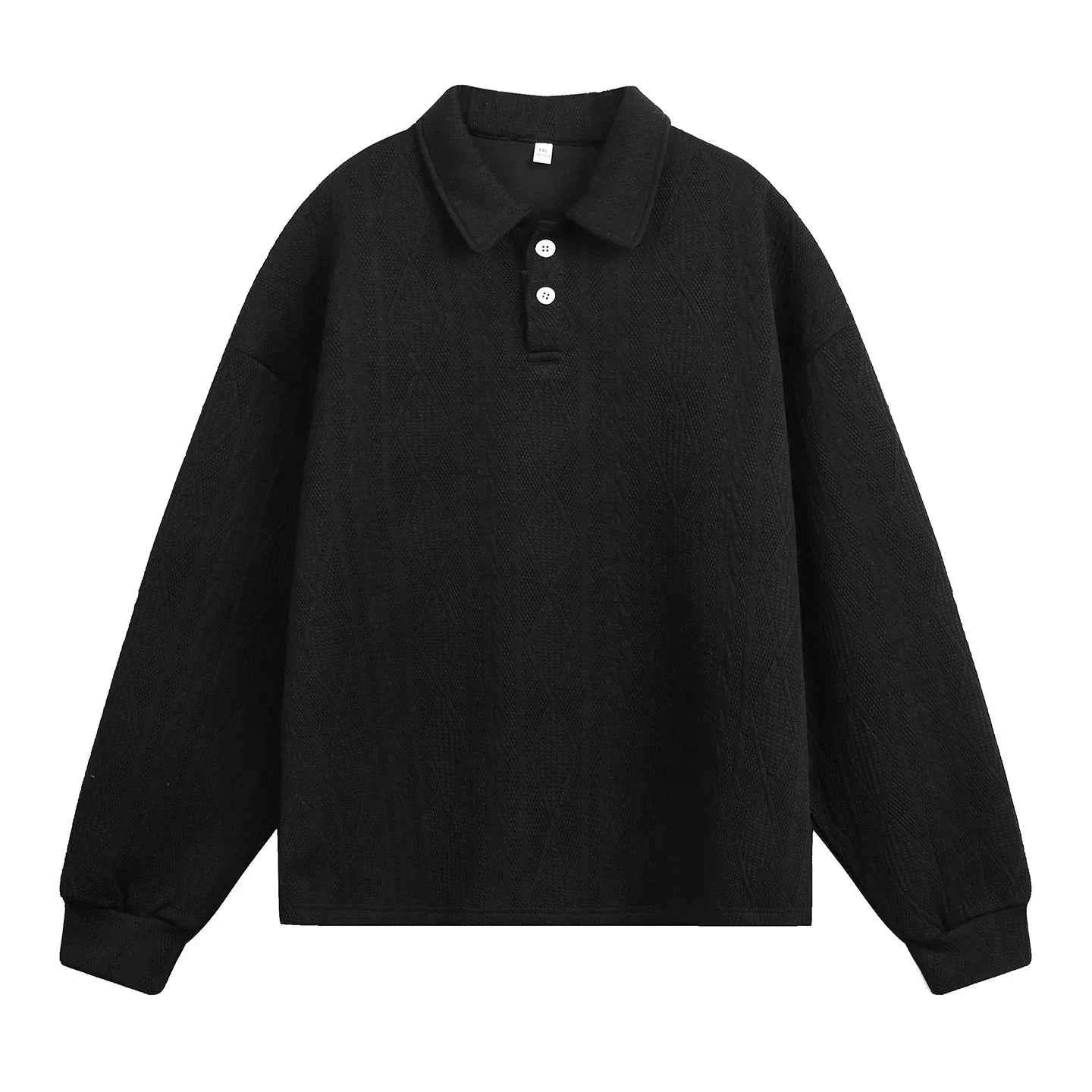 Casual Ancient Money Lapel Collar Sweatshirt