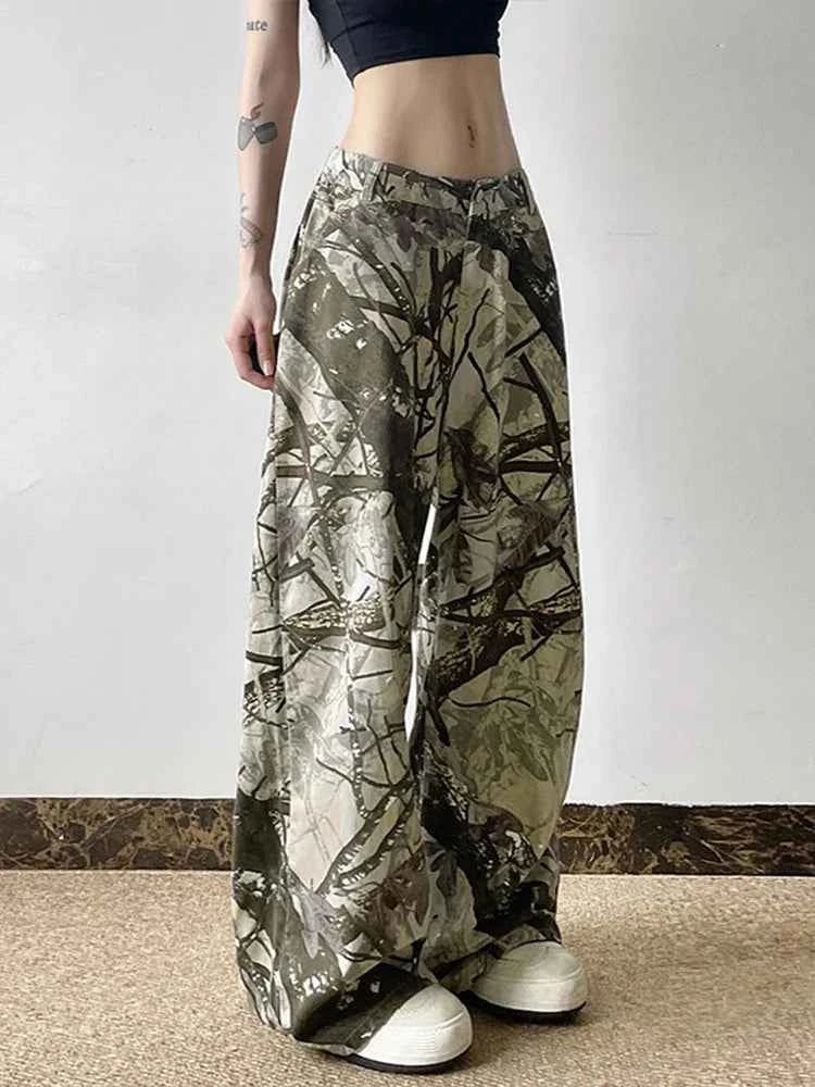 Effortless Cool American Style Loose Pants
