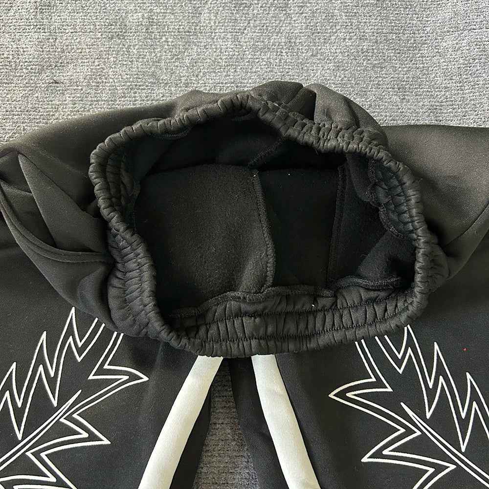 Cozy Snowflake Patterned Loose Fit Sweatpants
