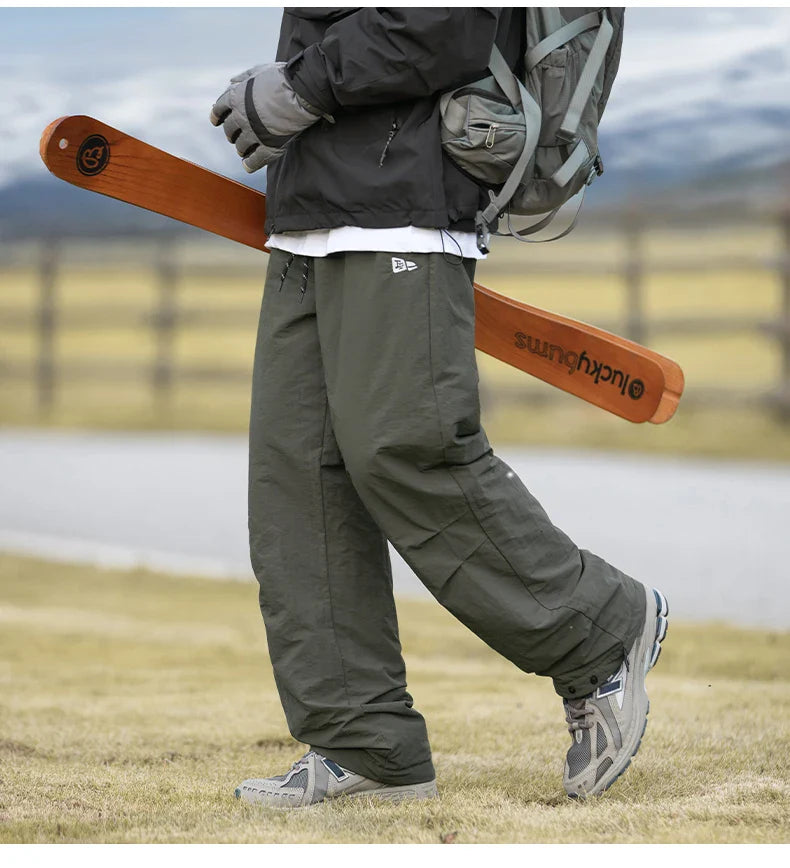 Hiking Style Straight Leg Pants