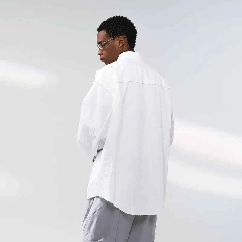Streetwear 3d Tailored Sorona Curved Sleeve Shirt