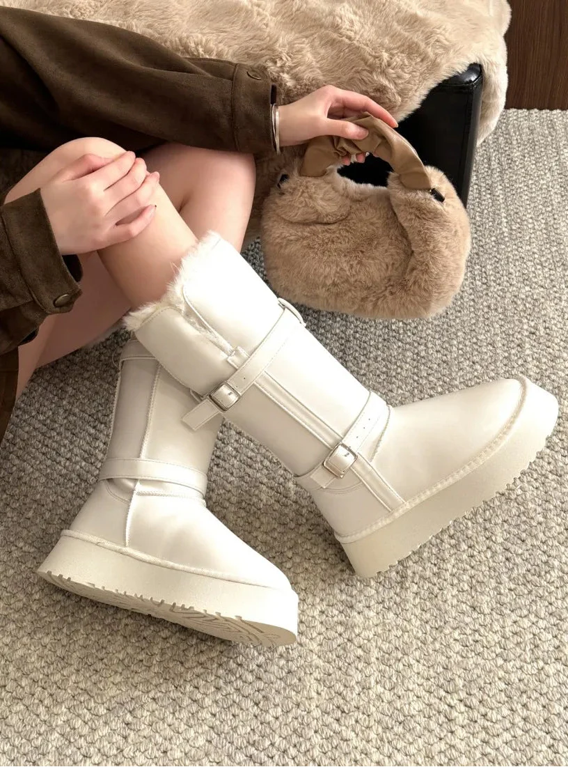 Winter Height Increasing Snow Boot - Luxuryurbanwear
