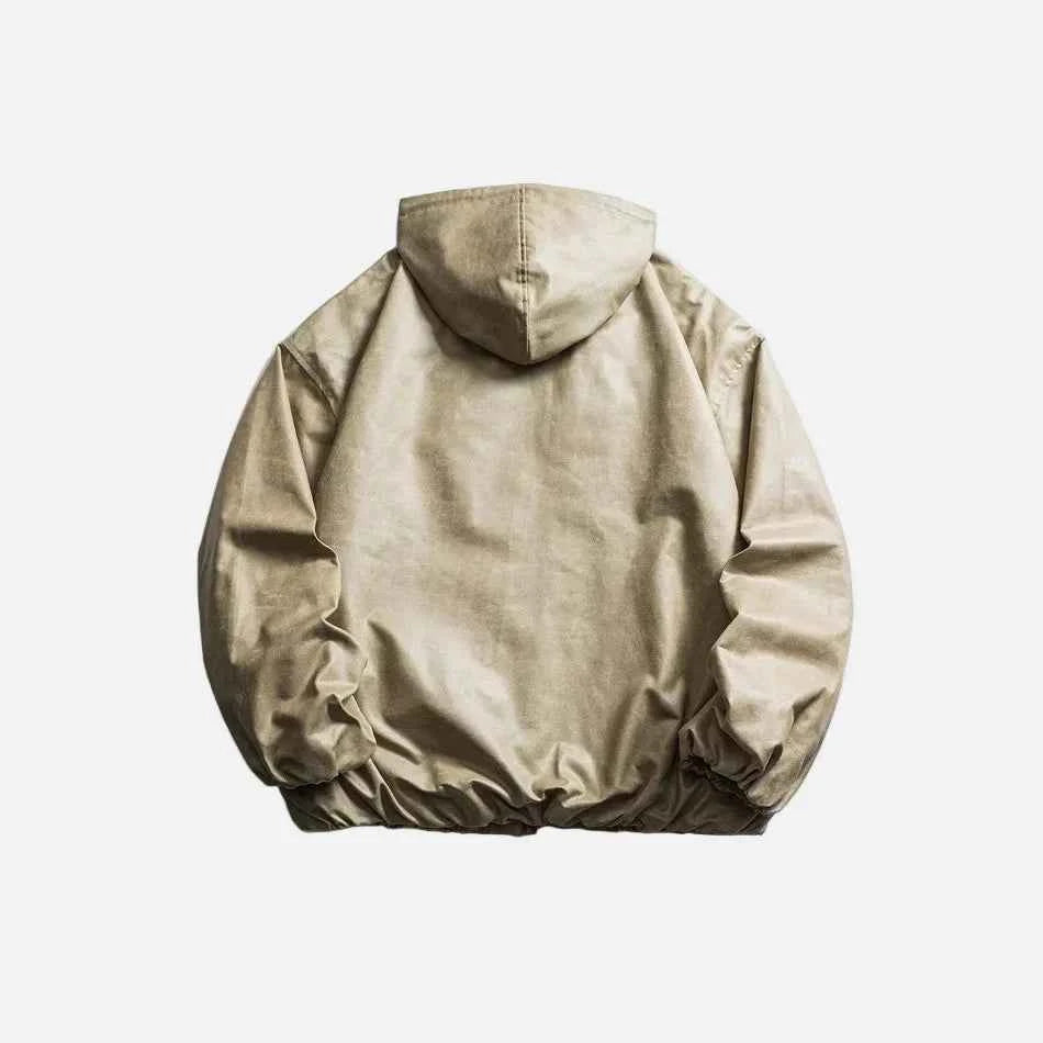 Streetwear Loose Casual Leather PU Jacket