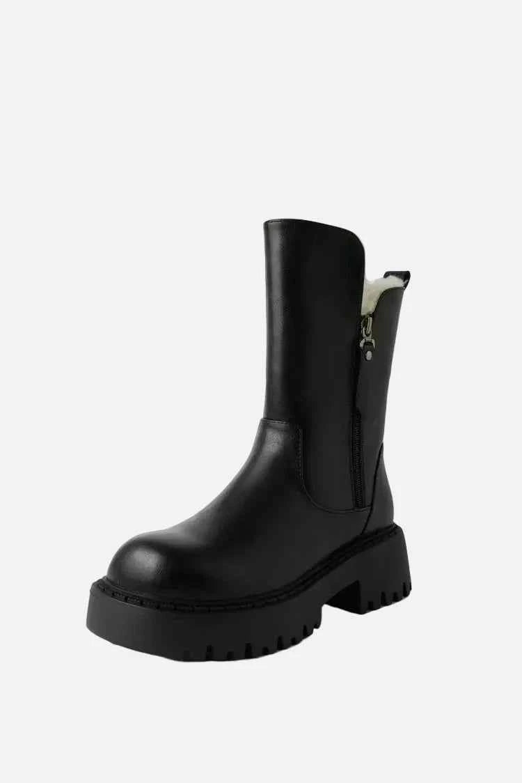 Winter Warm Plush Snow Waterproof Fur Boot