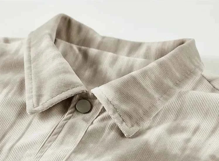 Versatile Korean Style Corduroy Jacket