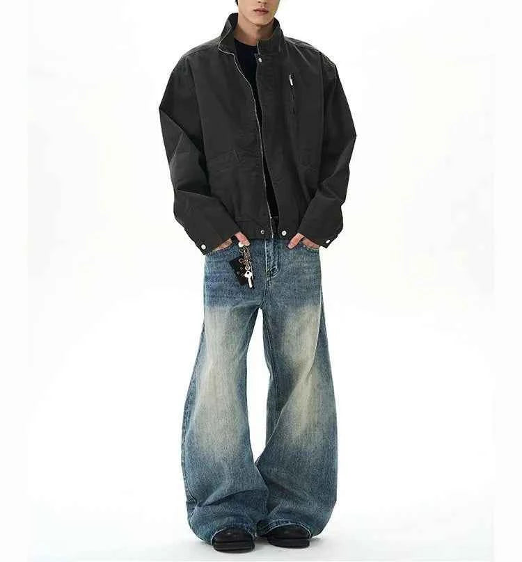 Casual Retro Tough Guy Workwear Jacket