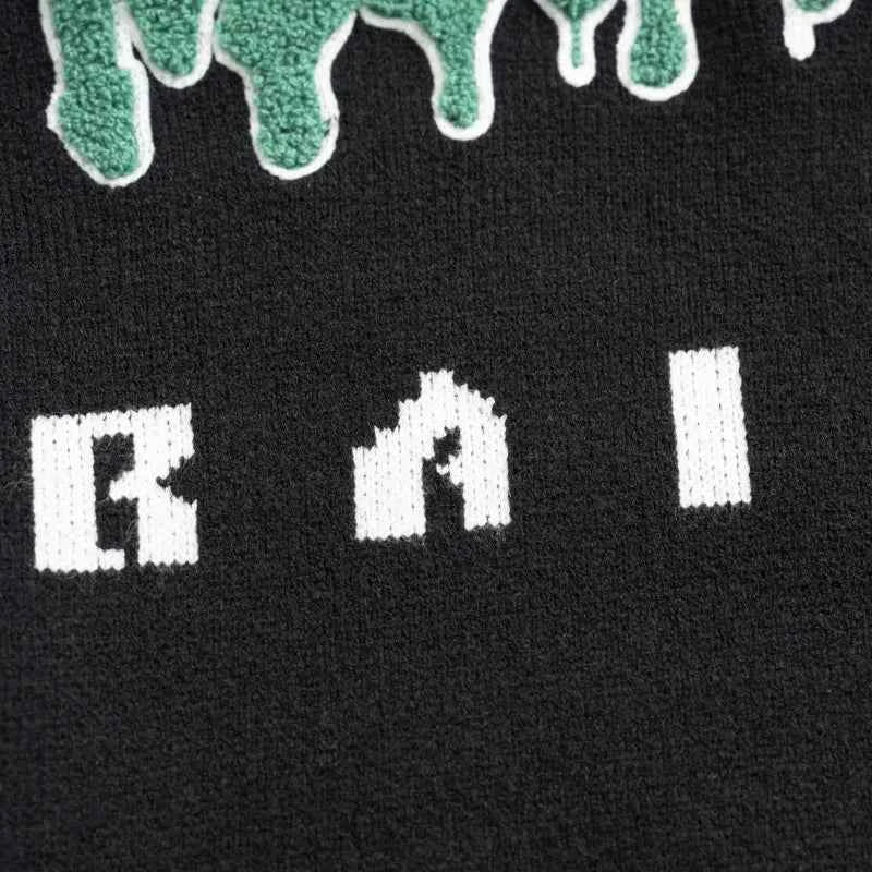 Durable Embroidered Knitted Letter Casual Sweater