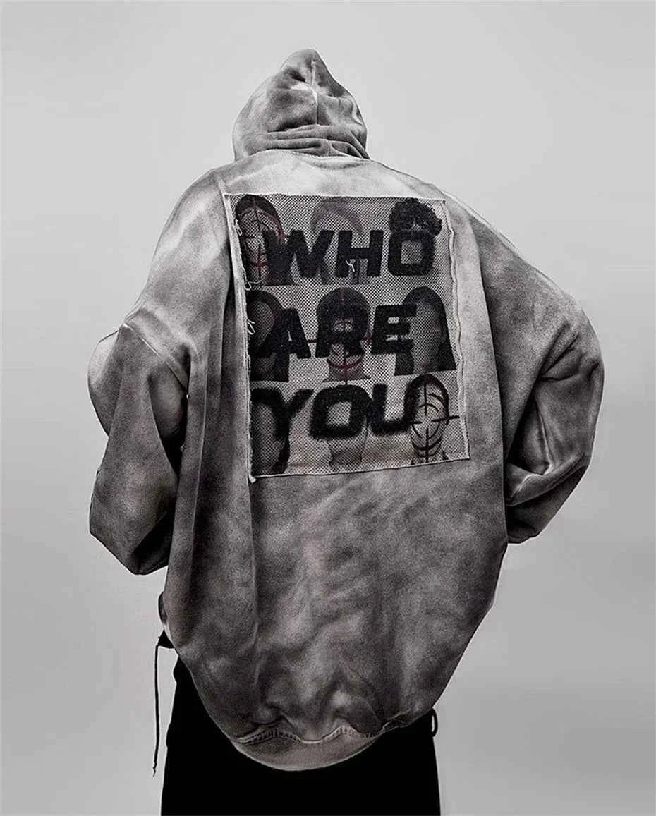 Stylish & Snug Tie Dye Oversized Hooded Sweatshirt