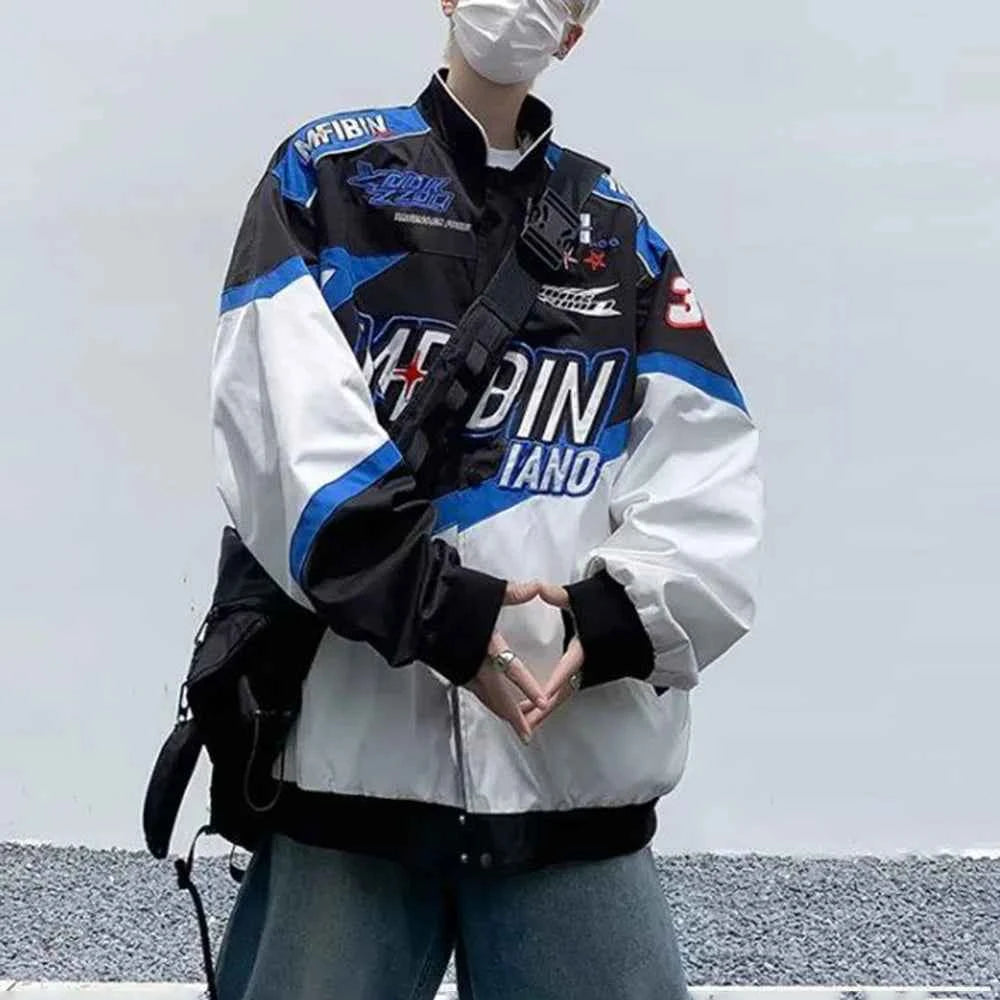 Oversized Energy Racing Motorcycle Jacket