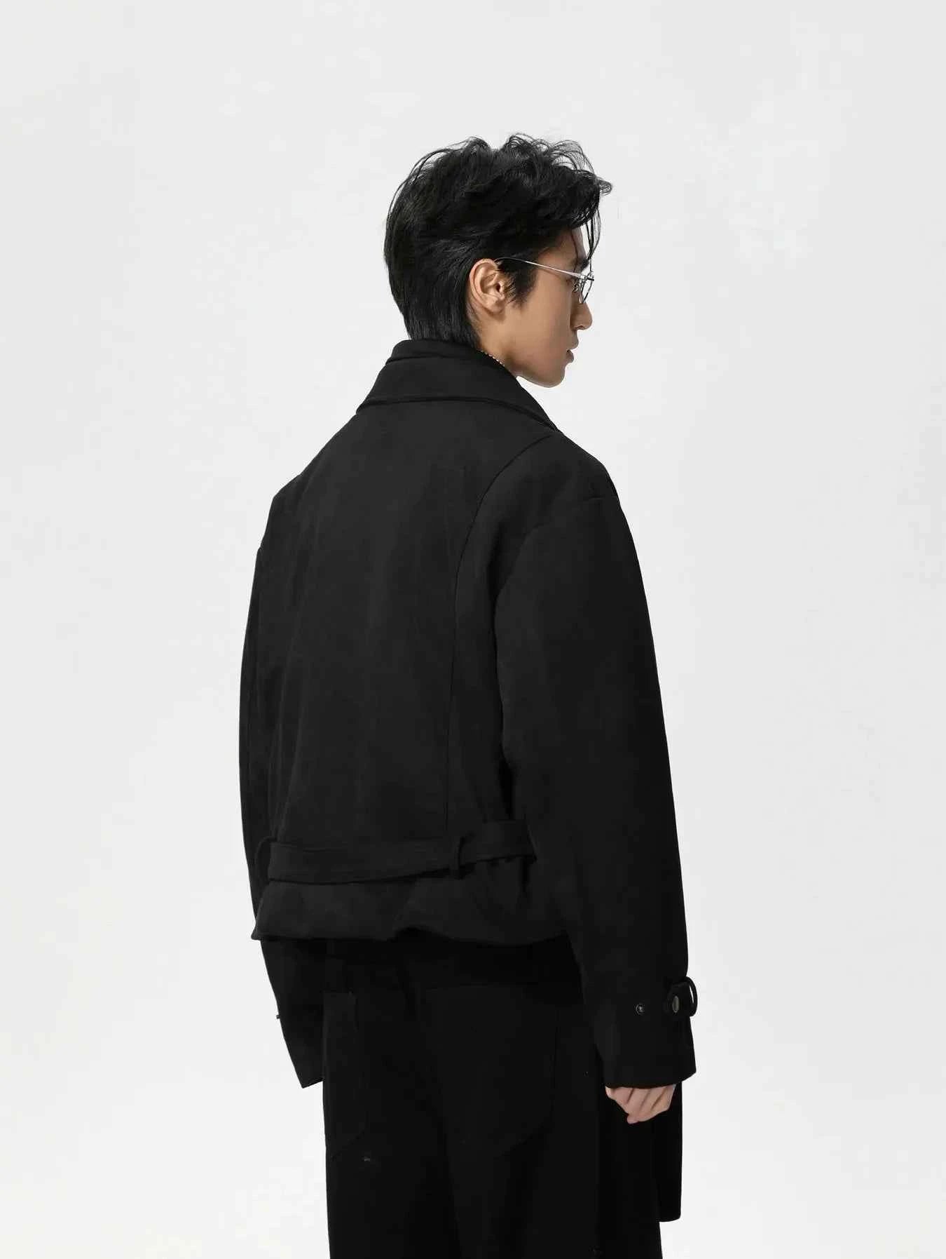 Trendy Elegant Suede Double Layer Jacket