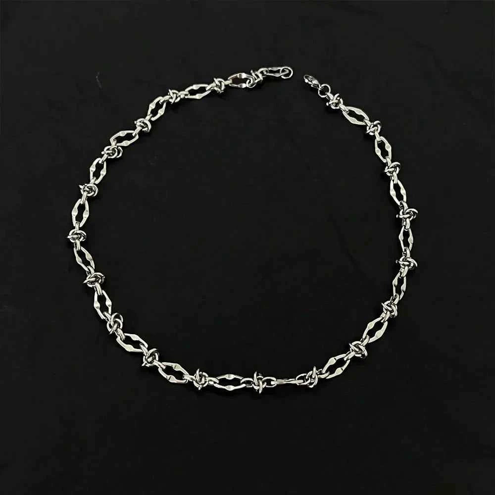 Geometric Titanium Steel Hip Hop Necklace