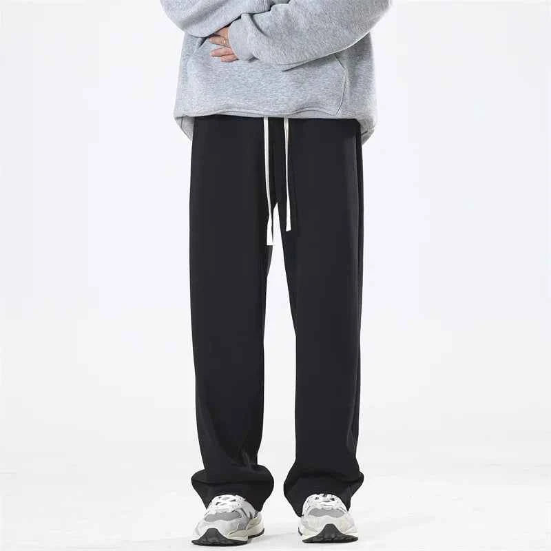Streetwear Vintage Drape Baggy Pant Fleece Sweatpants