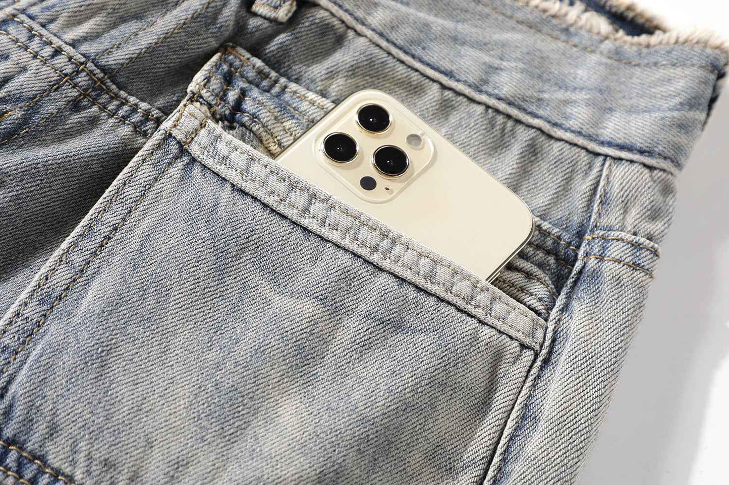 High-Quality Y2K High Waist Denim Jeans